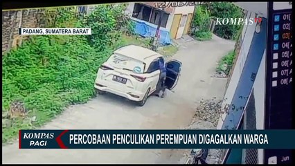 Detik-Detik Warga Gagalkan Aksi Penculikan Perempuan di Kota Padang