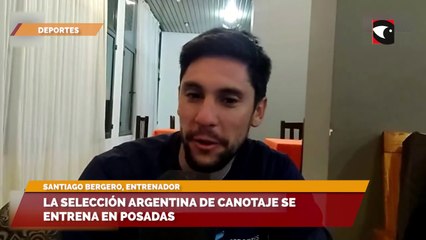 La Selección Argentina de Canotaje se entrena en Posadas