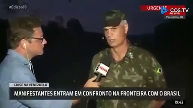 Exército da Venezuela ataca o Brasil, e as forças armadas do Brasil se acovardo e tremem de medo.