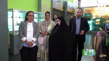 Primera dama de Irán conoce sobre la historia y cultura de Nicaragua