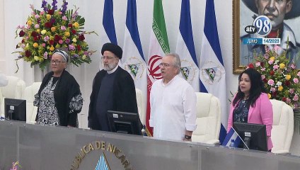 Presidente de Irán dice que quiere compartir "capacidades" con Nicaragua