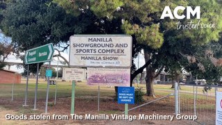 Alleged break-in to Manilla Vintage Machinery Group Shed