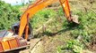 Hitachi 210 MF Excavator Improves Plantation Land Management