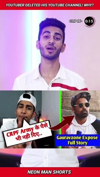 YouTuber DELETED his CHANNEL! Why? | Andy Gujjar Channel Delete News Shorts Facts #shorts