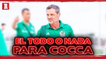 Diego Cocca se juega LA COTINUIDAD contra ESTADOS UNIDOS