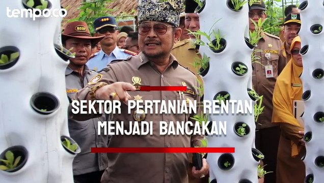 Dugaan Korupsi Syahrul Yasin Limpo, Ekonom: Sektor Pertanian Rentan Menjadi Bancakan