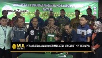 Pengadilan Negeri Makassar Bangun Kerja Sama dengan PT Pos Indonesia  MA NEWS