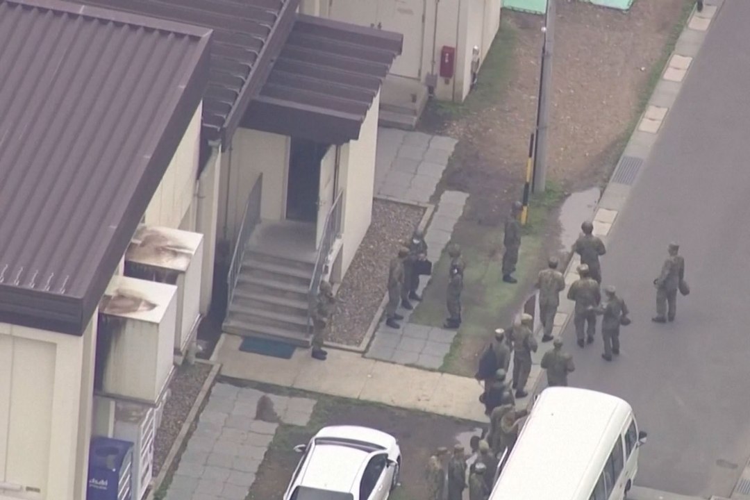 Japanese soldier arrested after fatal shooting