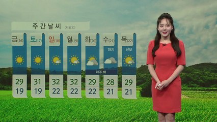 [날씨] 오늘도 곳곳 소나기, 낮 동안 초여름 더위 / YTN