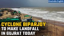 Cyclone Biparjoy to make landfall in Gujarat today, 76 trains cancelled | Oneindia News