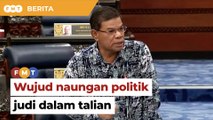 Wujud naungan politik dalam judi dalam talian, kata Saifuddin