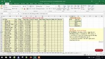 22.Học Excel từ cơ bản đến nâng cao - Bài 22 hàm IF, IF lồng nhau và hàm Lookup