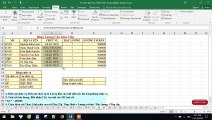 26.Học Excel từ cơ bản đến nâng cao - Bài 26 LEFT, RIGHT, VLOOKUP, IF, MAX, COUNTIFS