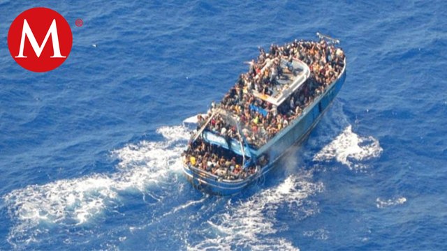 Naufragio en Grecia: Al menor 59 migrantes muertos y 100 rescatados