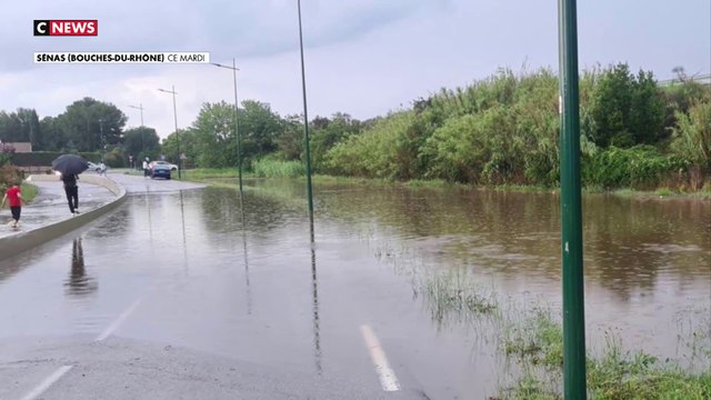 Orages : importants dégâts dans les Bouches-du-Rhône