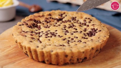 بالفيديو، كوكيز المقلاة محشية نوتيلا