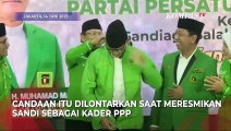 Kelakar Mardiono Usai Sandiaga Resmi Jadi Kader PPP