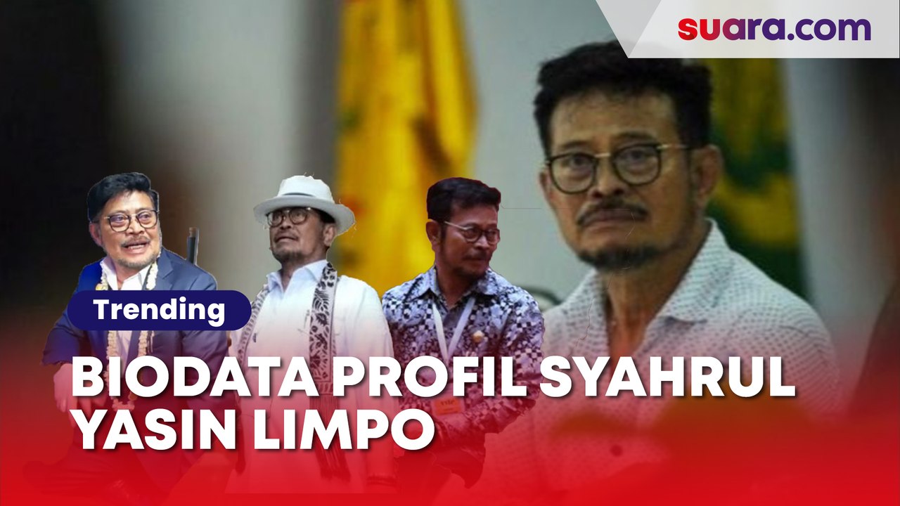 Biodata Profil Syahrul Yasin Limpo yang Dikabarkan Jadi Tersangka KPK: Oalah, Ini Awal Mula Karirnya Sebelum Jadi Menteri