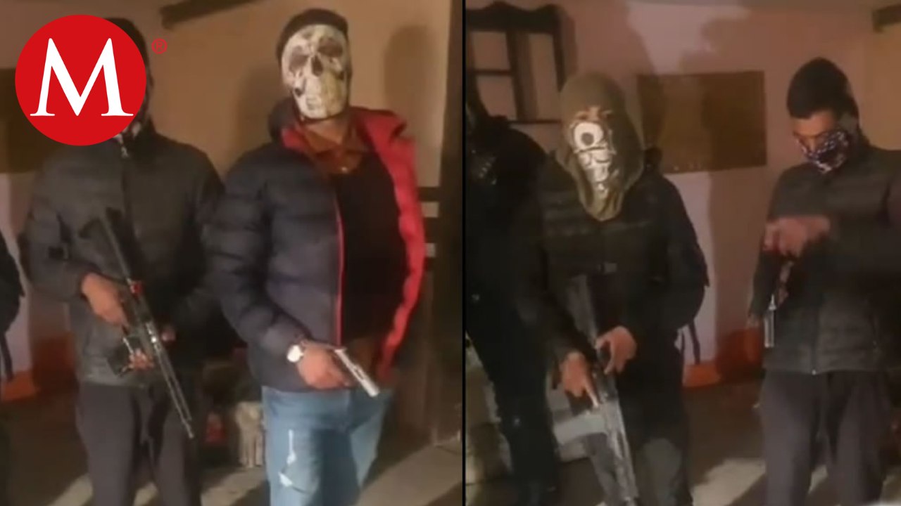 VIDEO: Jóvenes armados amenazan con toque de queda en Tijuana