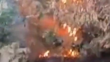 नर्मदापुरमः अस्पताल परिसर में आग लगने से मची भगदड़,देखें Video