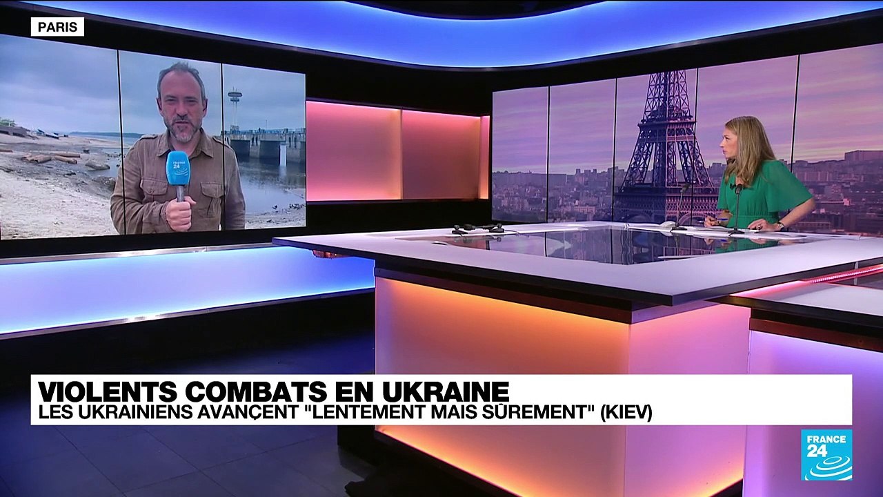 "Les Ukrainiens procèdent pour l'heure à des opérations de sondages" pour examiner les failles du front russe