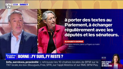 ÉDITO - Remaniement: pourquoi Élisabeth Borne réfute l'idée "d'une coalition avec la droite"