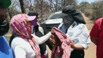 Madres de desaparecidos anuncian hallazgo de bolsas con restos humanos en México