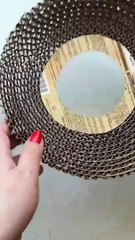 DIY Original cardboard box | Grape decor