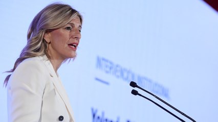 Yolanda Díaz anuncia un acuerdo con los sindicatos para desplegar el Estatuto del Becario