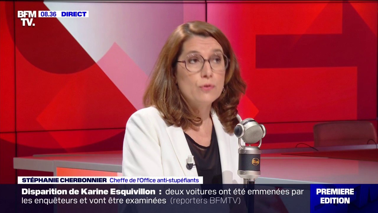 Stéphanie Cherbonnier, cheffe de l'OFAST: "Pour 3000 euros, des personnes vont traverser l'Atlantique par avion avec de la cocaïne dans le corps"