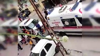 Hırsızlık için 5 katlı binanın çatısına çıktı, metrelerce yüksekten aşağı düştü