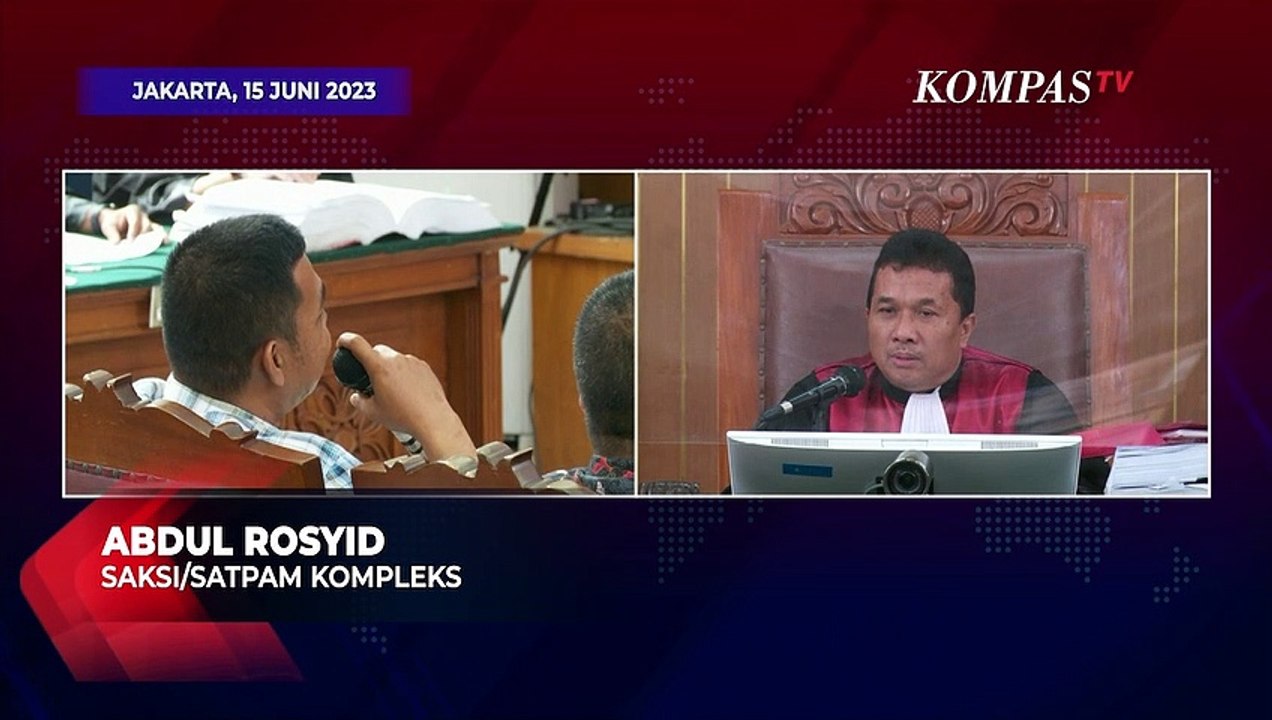 Di Persidangan, Satpam Kompleks Ungkap Dirinya Sempat Dibentak Mario Dandy