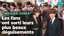 « Indiana Jones 5 » : Harrison Ford accueilli par une marée de fans en costume d’Indy à la première