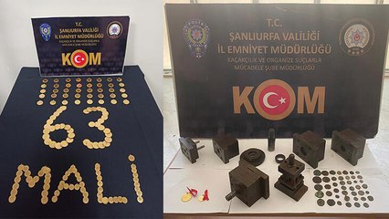 Şanlıurfa'da, düşük ayarlı altınla dolandırıcılığa 11 gözaltı