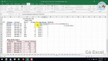 56.Học Excel từ cơ bản đến nâng cao - Bài 56 Hàm Vlookup Sumifs Countifs IF Left Advanced filter