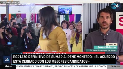 Portazo definitivo de Sumar a Irene Montero: «El acuerdo está cerrado con los mejores candidatos»