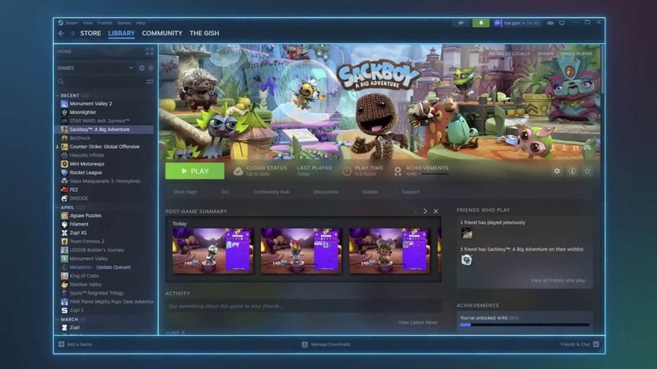Steam stellt das größte Update seit Jahren vor