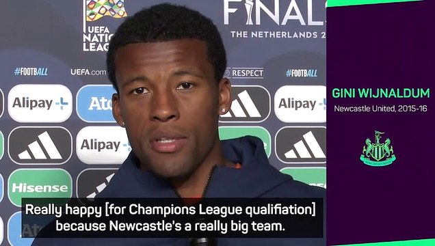 Newcastle fans 'deserve' Champions League football - Wijnaldum