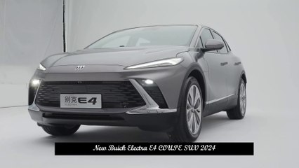 New Buick Electra E4 COUPE SUV 2024