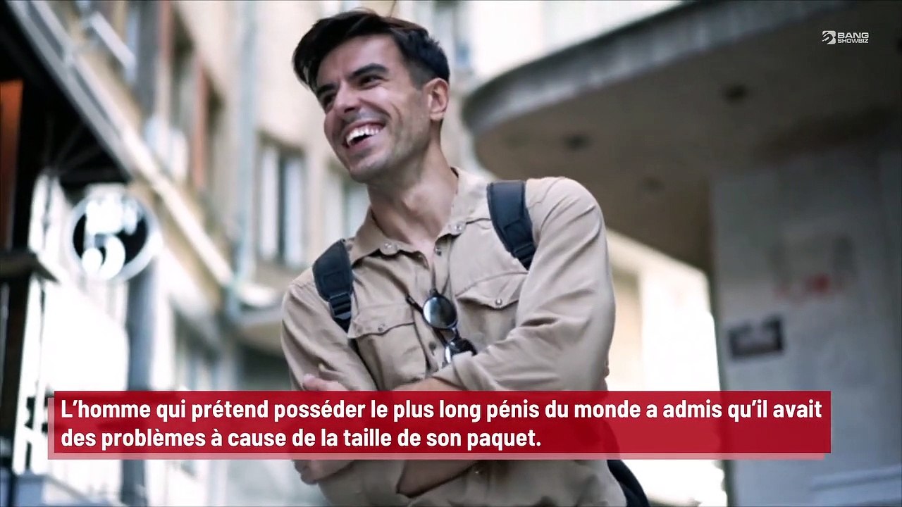 L’homme qui prétend posséder le plus long pénis du monde se confie sur les problèmes que cela pose au quotidien !