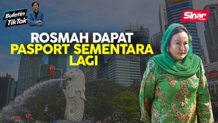 Rosmah dapat pasport lawat anak di Singapura