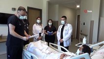 Bursa Şehir Hastanesi'nde 2 hastaya böbrek nakli yapıldı