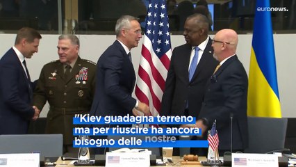 La Nato: "L'Ucraina guadagna terreno, ma ha ancora bisogno di noi"