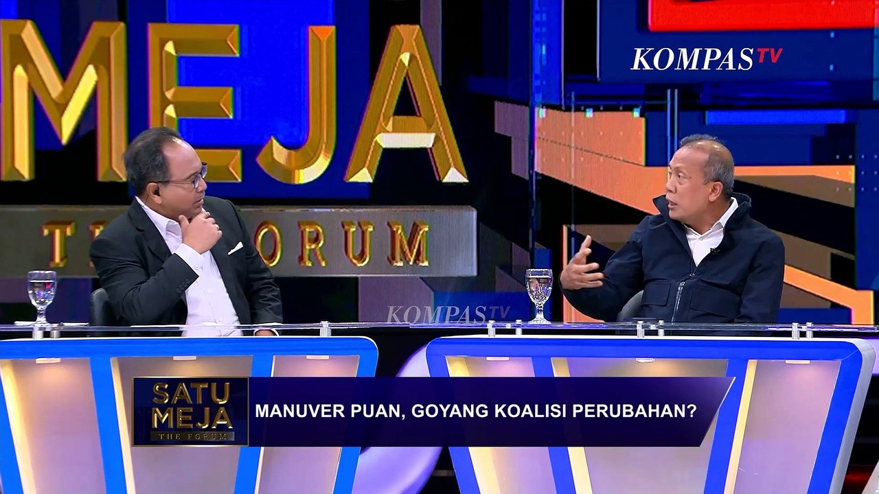 Saan Mustopa: Tidak Cukup Hanya Puan dan AHY, Harus Ada Bu Mega dengan Pak SBY | SATU MEJA THE FORUM