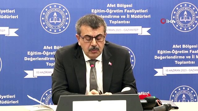 Bakan Tekin: Yeni eğitim-öğretim yılı başlamadan afet bölgesini deprem öncesi koşullara yeniden kavuşturmuş olacağız