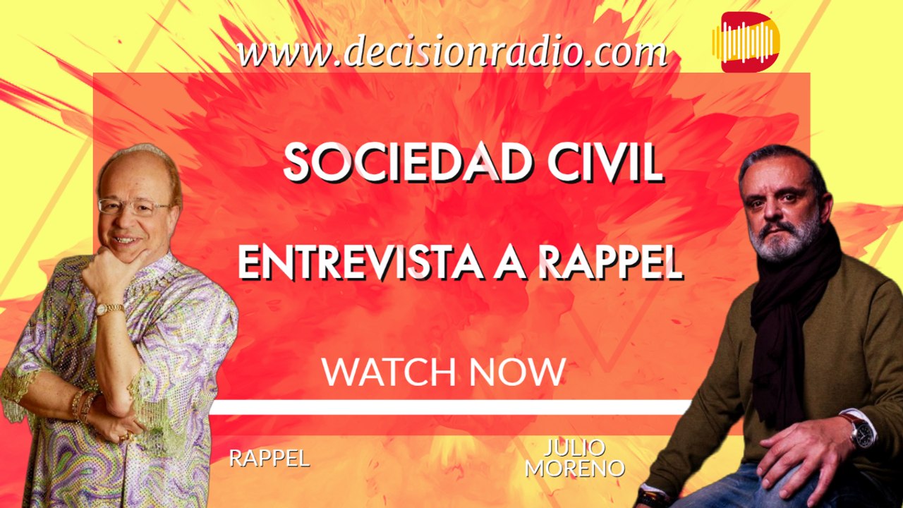 SOCIEDAD CIVIL ENTREVISTA A RAPPEL