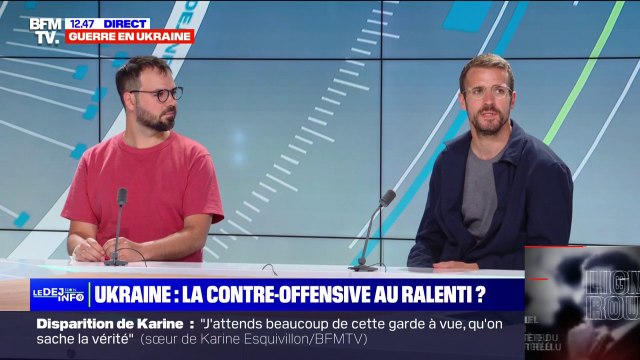 Contre-offensive: Ce que l'on voit sur le terrain, c'est que ça bouge, il y a de plus en plus de départs et de véhicules militaires , raconte Nicolas Coadou, notre reporter de retour d'Ukraine