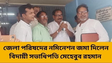 হুগলি: দল বদলের পরই মাঠে পারভেজ, শেষদিন সোজা মনোনয়ন কেন্দ্রে