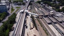 Watch  East West Rail first stage nears completion