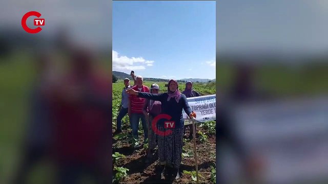 OSB için keşif yapıldı: Gerekirse ölürüm, vermem bir karış toprağımı